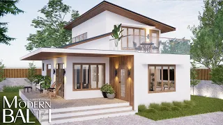 Simple and Elegant Modern House Design | 3-Bedroom