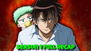 16 year old boy became the father of a demon child|| beelzebub in hindi season 1 full recap