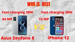 Asus Zenfone 8 Vs iPhone 12
