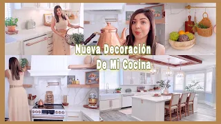 Nueva Decoración De Mi Cocina Fresca Y Orgánica🪴Nuevas Repisas ☀️Verano 2023