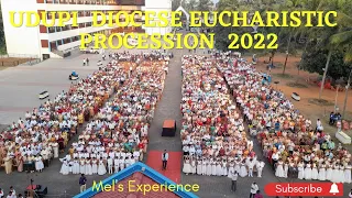 #Udupi #Diocese #Eucharistic #Procession, Diocese #Celebrate #Decennial Year @melsexperience8717