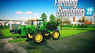 John Deere 4940 Fertilizer Application (Műtrágyaszórás) [Farming simulator 22]