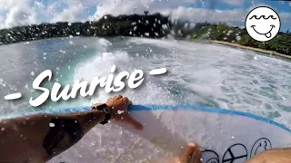 POV SURF (raw) | Air Attempts, Sunrise Session!