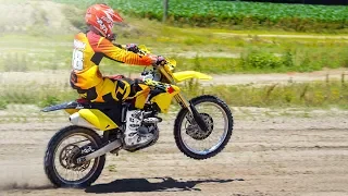 RMZ 250 Crashes and Fun Moments