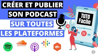 Créer et Publier un PODCAST, facilement, gratuitement et le diffuser sur toutes les plateformes