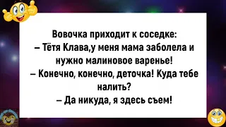 💎Вовочка приходит к соседке!Подборка весёлых анекдотов!😈Еще тот Анекдот!😈