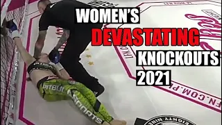 The Most Devastating Women's MMA Knockouts of 2021