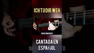 #Rammstein Ich Tu Dir Weh cantada en #Español #Shorts