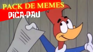 Pack de Memes do Pica-pau para edição de vídeos!