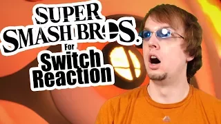 Super Smash Bros. For Switch Annoucement Reaction