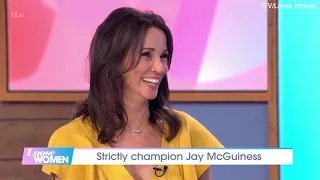 Video: Loose Women: Jay McGuiness hints at more affairs on Strictly