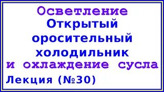 Открытый оросительный холодильник | Лекция 30 по пивоварению