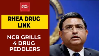 Rhea Chakraborty Drug Link: Narcotics Bureau Has So Far Grilled Four Drug Peddlers
