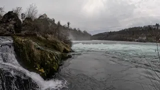 Enjoy and relax - Rheinfall Schaffhausen - Originalsound - 4K