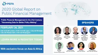 Virtual launch of the first Global Report on PFM for Asia Region, February 24, 2021