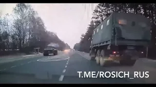 Russian BTR-82 A doing a drive by shooting in Ukraine