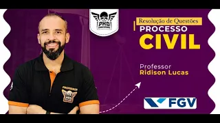 TJRO - FGV - Processo Civil - parte 2