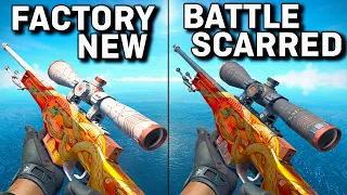 These CS2 Skins Look BETTER in BATTLE SCARRED! (Hidden Patterns)