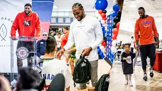 Four Seasons of Giving | LA Clippers in the Community