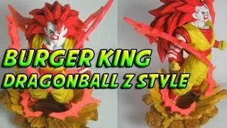 How to eat Burger King DRAGONBALL Z STYLE!
