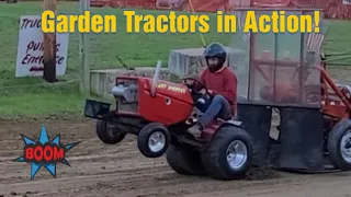 Garden Tractors in Action!