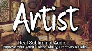 Increase Creativity - When Drawing & Painting 🎧 Binaural Beats, Real Subliminal  AFFIRMATIONS!