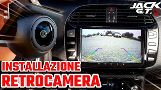 Rear camera installation on Fiat Bravo 2