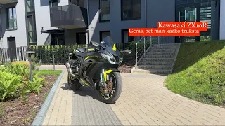 Linelis Ride S02E09. Motociklo Kawasaki ZX10R Ninja apžvalga. Viskas gerai, bet man kažko trūksta.