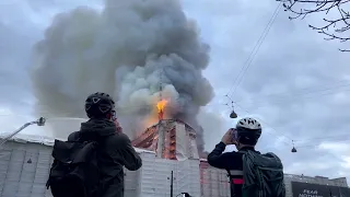 Fire breaks out at Copenhagen's stock exchange | REUTERS