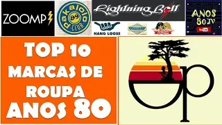 Top 10 Marcas de Roupas dos Anos 80