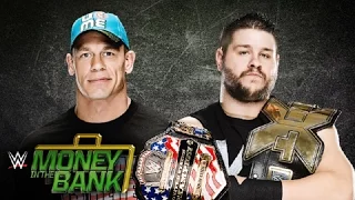 John Cena Vs  Kevin Owens (Money In The Bank WWE2K15)