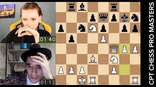 ЗАКАСПАРИЛ КОНЯ///CPT CHESS PRO MASTERS///IM ШАМИЛЬ АРСЛАНОВ(2555) VS WCM МАЙЯ ПОРОЖНЯК(2397).