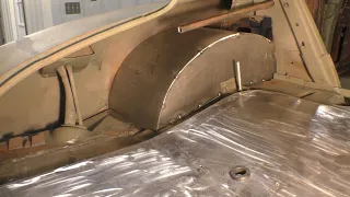 Wheel Well Tubs From Scratch, 1949 Chevrolet Gasser