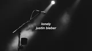 lonely (acoustic) - justin bieber (slowed audio)