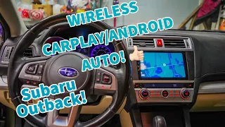 Wireless Carplay For Subaru Outback 15-18 | iDoing Head Unit