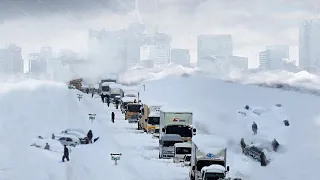 Climate disaster in Turkey! Worst blizzard in the history of Istanbul!