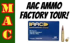 AAC Ammo Factory Tour! Much bigger than I thought!