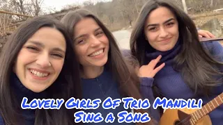 Trio Mandili Girls Tatuli Mgeladze & Tako Tsiklauri Sing a Awesome Song For Her 3rd Friend Mariam...