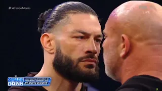 listen to kevin dunn direct the camera cuts in goldberg and roman reigns' pandemic-era faceoff