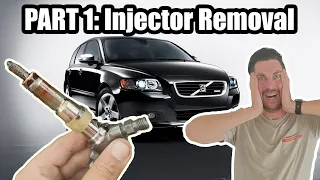 Project Volvo V50 - Leaking Injectors? Diagnosis and Removing | PART 1