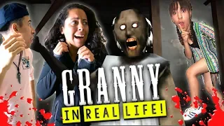 Granny Horror Game in Real Life!