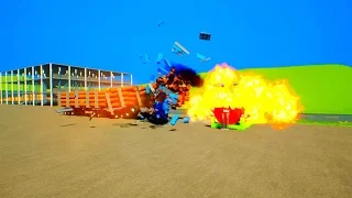 Lego Cars Destruction Explosions Compilation #1 | Brick Rigs