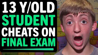 13 Year Old Student Cheats On His Final Exam, Instantly Regrets It