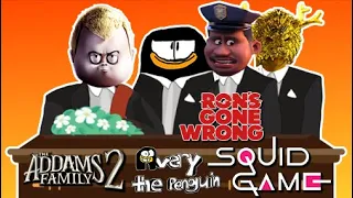 The Addams Family 2 & Avery The Penguin & Ron's Gone Wrong & Squid Game - Coffin Dance Song Cover