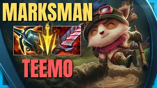 What Happens if you build TEEMO like a MARKSMAN??? | League of Legends Gameplay Commentary Guide