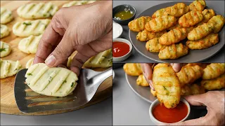 If You Have 2 Boiled Potatoes & A Spoon You Can Make This Delicious Aloo Snacks | Easy Potato Snacks