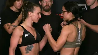 Vanessa Demopoulos vs. Emily Ducote - Face-Off - (UFC Fight Night: Barboza vs. Murphy)
