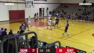 Olivet College men's basketball vs. Calvin