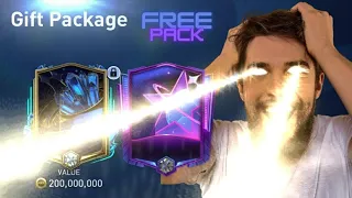 2x FREE GIFT PACKAGE FROM EA !! RETRO STARS PACK OPENING IN FIFA MOBILE 23