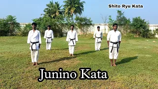 junino kata | shito ryu kata | master martial arts | kata | basic kata |        #karate #wkf #kata